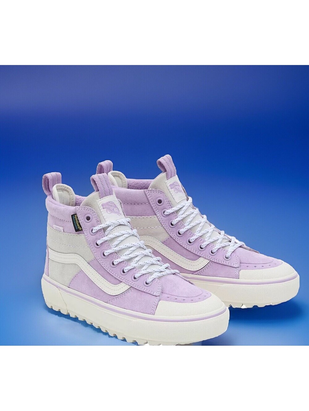 Vans Sk8-Hi DR MTE-2 Shoes Purple Violet Ice Marshmallow NIB Rare M 7.5 /W9